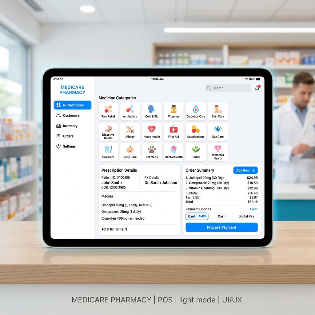 POS Software Interface